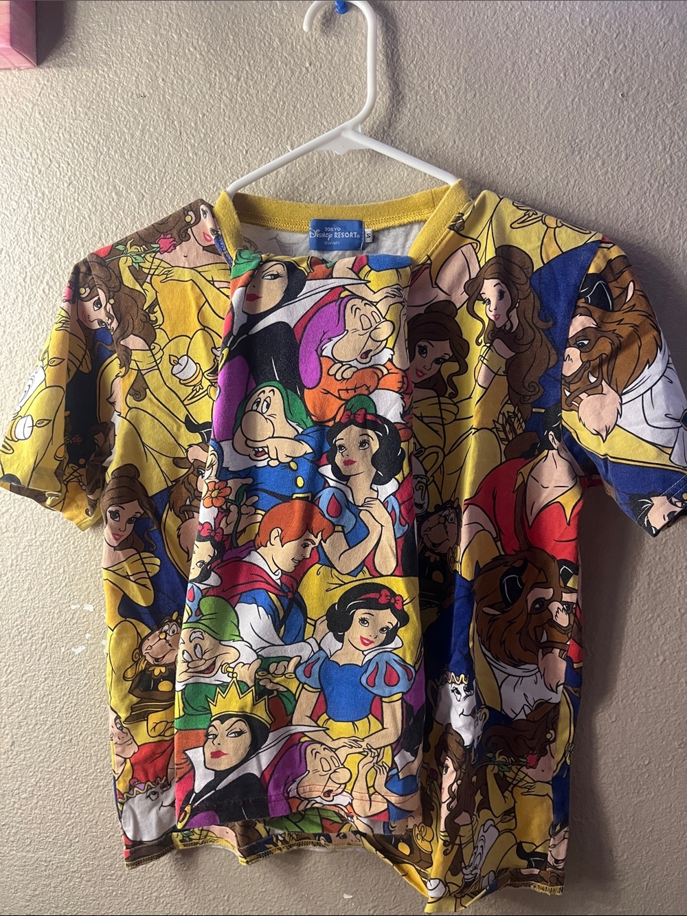 Bundle (2) Disney Princess Yellow All-Over Print